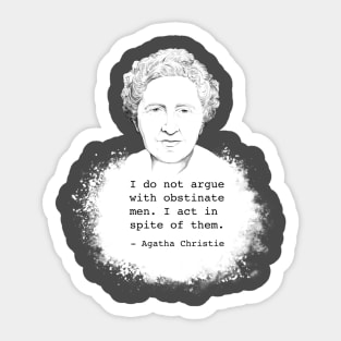 Queen of crime Sticker